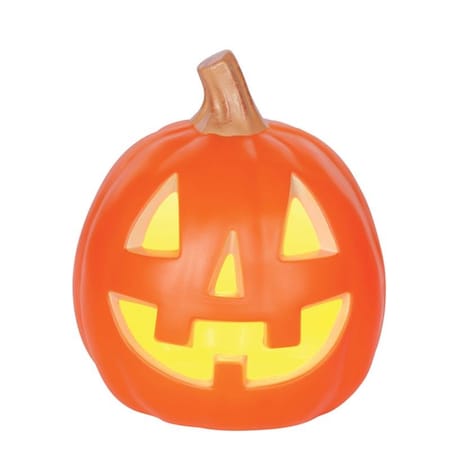 Seasons HALLOWN DECOR PUMPKIN 9in. W83358